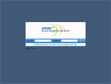 Tablet Screenshot of client.mysmac.com